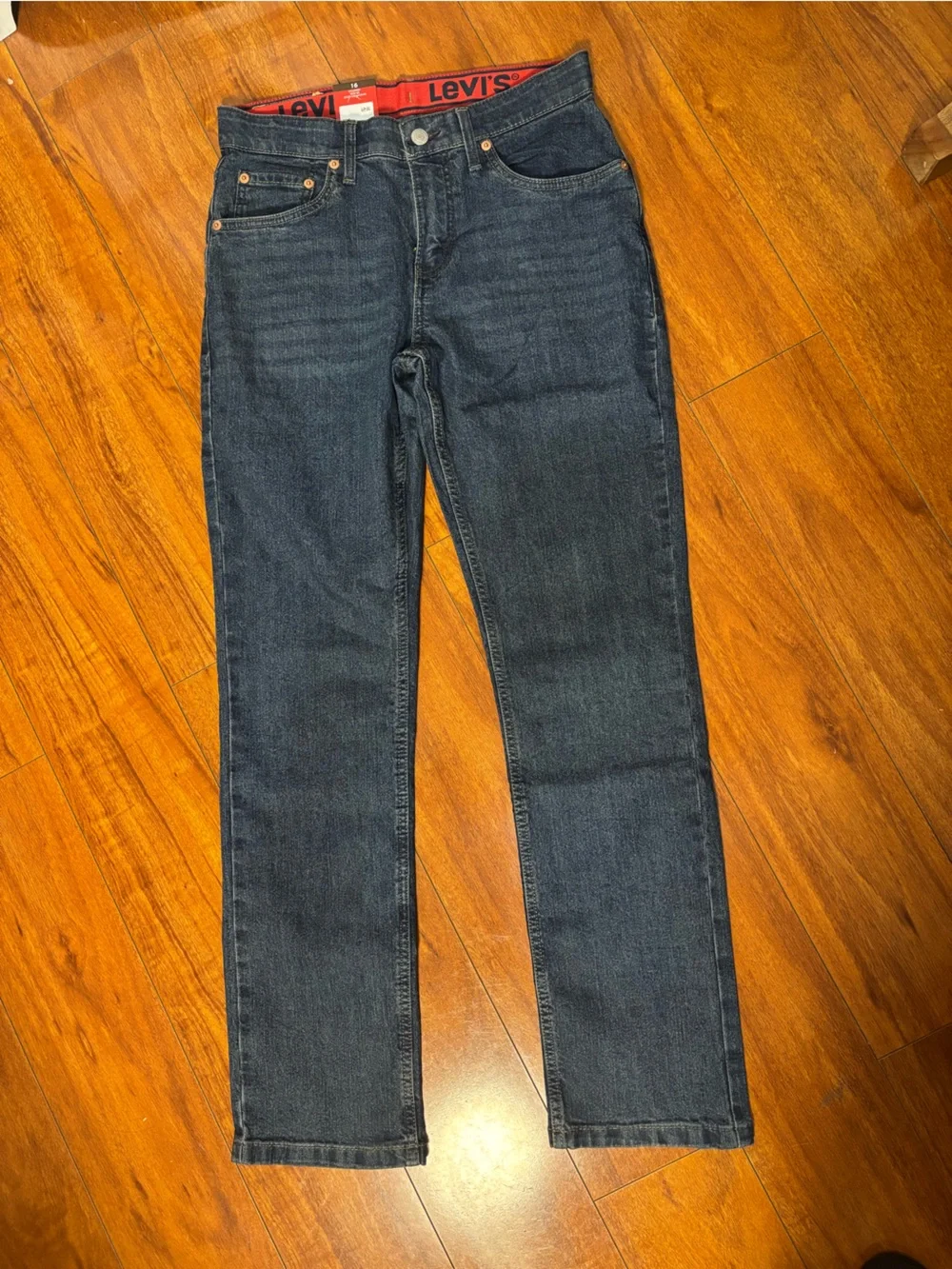 Levi's  Men's Jeans - Deep Blue Denim